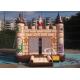 4x4m outdoor kids party Edinburgh inflatable bouncy castle made of 610g/m2 pvc tarpaulin