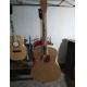 AAAA all Solid OM body style guitar 14 frets imported wood custom solid maple acoustic electric guitar