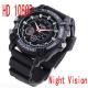 1080P Waterproof Watch DVR Multifunction Small Hidden Spy Cameras With PC Camera Function