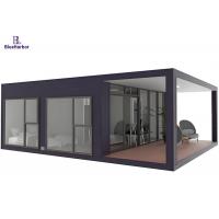 Custom Prefab Backyard Studio With Aluminum Glass Window Light Steel Frame