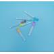 White Disposable Syringe Needles Inclined Out Diameter 1.6mm 16G For Injection