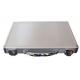 Fashion Aluminum Laptop Case , Silver Hard Metal Suitcase Easy To Clean Up