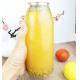 1000ml PET Plastic Juice Storage Bottles with Easy Pull Cover, Food Grade for Tea, Milk, Cold Pres