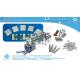 New design table type counting packing machine with 8 bowls and bucket conveyor