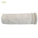Heat Set Fiberglass Filter Bag With PTFE Membrane For Dust Collection Filtration