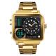 Gold Digital 1392 Quartz Watches Japan Movt Hot Mens Watches In Wristwatches Top 2time