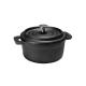 Cast Iron Enamel Coating Pre Seasoned Dutch Oven With Lid For Camping