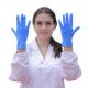 Large Royal Blue Disposable Industrial Nitrile Gloves