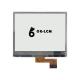 Square 4.2inch Esl Electronic Shelf Labels Hard Coat Anti Glare Display Surface