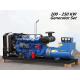 Blue 200kw Diesel Generator Leroy Somer Alternator Electric Generating Set