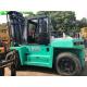 Mitsubishi FD120 Used Forklift Equipment 12T Used Forklift Diesel Engine