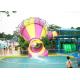 Anti - Static Tornado Water Slide Oxidation Resistant Stainless Steel Structure