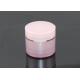 Rotating Capacity 30ml Pink Empty Cosmetic Bottles / Empty Cream Jars