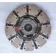 430*10*54.8 10 Teeth Clutch Disk Assembly 430MM Outer Diameter