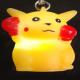 CE ROHS promotional PVC material cute flashing keychain bright led for Holidays gifts