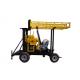 200m Trailer Portable Water Well Drilling Rig Hydraulic Borehole