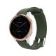 Breathable And Comfortable Fluororubber Watch Strap For Gar-Min Iwatch