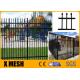 A36 Material Security Metal Fencing Astm F2589 Standard Pvc Coated 2m High