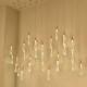 Staircase Living Room Hall Interior Decor Crystal Water Drop Light Chandelier
