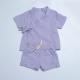 100% Cotton Newborn Baby Muslin/Gauze Cotton Knotted Gown Short Set
