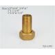 TLY-1073 1/2-2 MF  water  meter brass nut connection NPT copper fittng water oil gas connection matel plumping joint