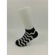 Unisex Breathbale Stripes Kids Cotton Socks With OEM Service / Custom Made Pattern