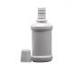White Long Neck PET Plastic Mouthwash Bottle with 250mL Capacity and Screen Printing