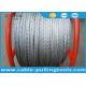 Anti Twist Galvanized Steel Rope For Cable Pulling During Overhead Line
