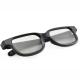 Real D Circular Polarized 3D Glasses Own Logo Print EN71 3d Goggles For Tv