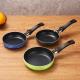 Factory Price Cookware 12/14/16 CM Multi-color Frypan Non Stick Mini Pans Eggs Cooking Pan Fry Pans With Bakelite Handle