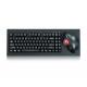 IP54 Waterproof Mechanical Keyboard With Trackball Mouse