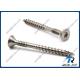Stainless Steel Counstersunk Torx Double Thread Decking Screws w/ 4 Nibs Type 17