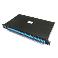 FTTX / PON Networks Rack Mount Optical PLC Splitter 1260-1650nm