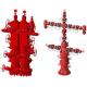 Dual Tubing Wellhead Xmas Tree For Well Flow Control