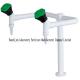 Double Outlet Science Lab Faucets Deck Mounted Epoxy Coated Acid Resistant