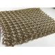 1.2*10 Mm Flexible Architectural Stainless Steel Chain Mail Curtain Ring Mesh