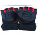 Light Industry Workout Hand Gloves Elastic Cuff Sheepskin Leather Palm