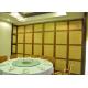 Temporary wall partitions Hotel Acoustic Fabric Panels For Room Dividers