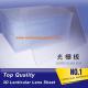 30 lpi 3d Lenticular Sheet 3mm Thickness 1.2*2.4m Clear PS Plastic Lenticular Lens Sheet Material For UV Flatbed Printer