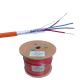5000000000 Exactcables 2C 1.5mm2 Solid Copper FPLR Red CMR Fire Alarm Cable