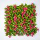 Plastic Ivy Leaf Artificial Green Walls Panels 50*50CM Outdoor Faux Boxwood