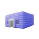 cube shape inflatable air structure building for temportary exhibition
