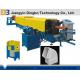 Gcr15 Steel Square Downspout Roll Forming Machine , Pipe Making Machine