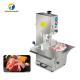 Mutton Chicken Meat Cutting Machine , Canteens Regulating Valve Band Saw Bone Cutting Machine SS