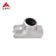 ASME B16.9 Grade 2 Titanium Tube Stub Ends Corrosion Resistance For Heat Exchanger Condenser / welded titanium tube