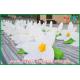 White Flower Chain Inflatable Lighting Decoration Oxford Cloth For Wedding Decoration