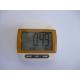 ABS material FM radio, alarm clock Digital Pocket Pedometer with CE, ROHS