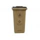 Alkali resistance 240L 100% virgin HDPE outdoor recycling bins for home