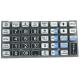 High Quality POS Machine Cash Machine Silicone Rubber Keypads with Silk Screen Printing (LTIMG7980)