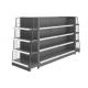 Spacious Space 1.5mm Free Standing Display Rack Heavy Duty Double Side